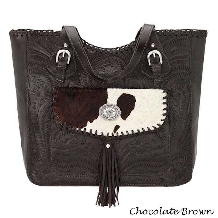 (image for) Annie's Secret Large Zip-Top Tote w/ Conceal Carry Pocket