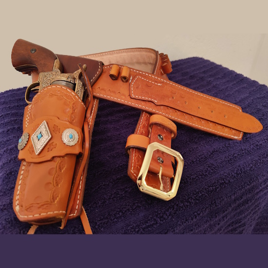 (image for) 1965 Arizona Ranger Hollywood Quick Draw Gun Belt & Holster