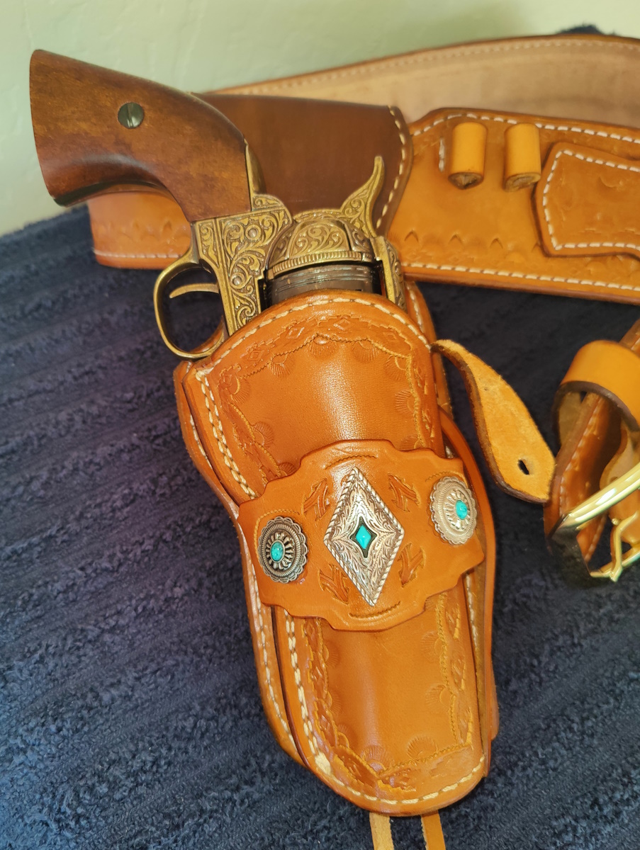 1965 Arizona Ranger Hollywood Quick Draw Gun Belt & Holster ...