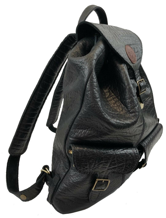 Cape Buffalo Hide Leather Expedition Backpack [BuffBackExp ...