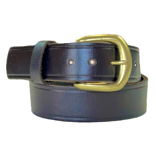 (image for) Western Classic Belt Plain Saddle Skirting Leather