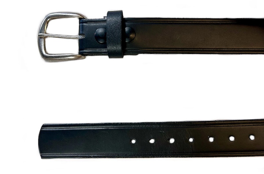 (image for) Western Classic Belt Plain Saddle Skirting Leather