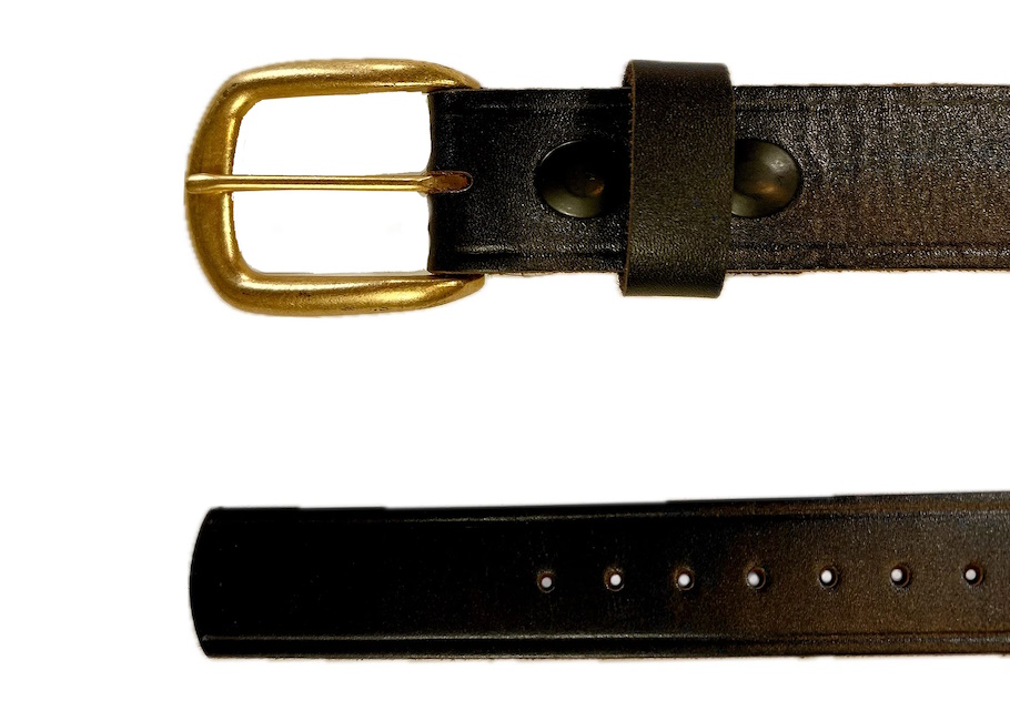 (image for) Western Classic Belt Plain Saddle Skirting Leather