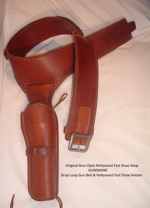 (image for) Gunsmoke Western Drop Loop Gun Belt with Holster