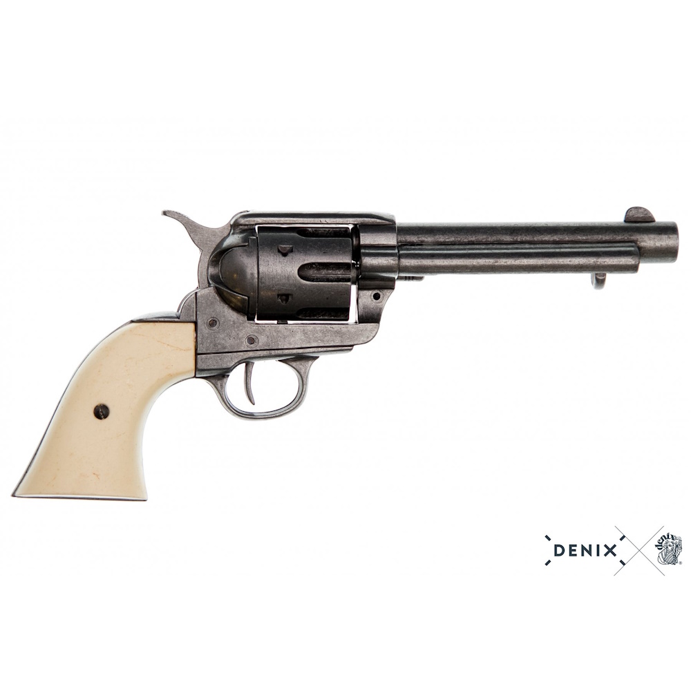 (image for) 1873 Peacemaker 5 1/2 SAA Revolver Faux Ivory Grips