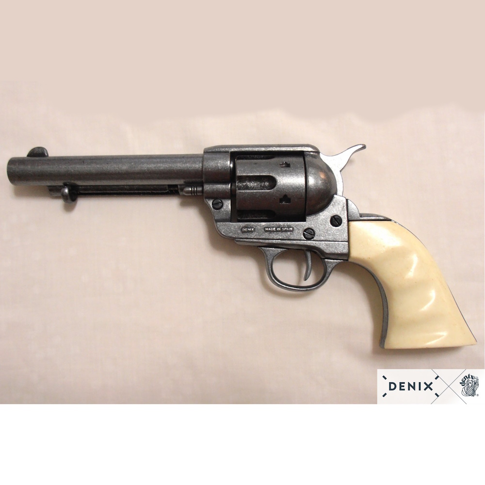 (image for) 1873 Peacemaker 5 1/2 SAA Revolver Faux Ivory Grips