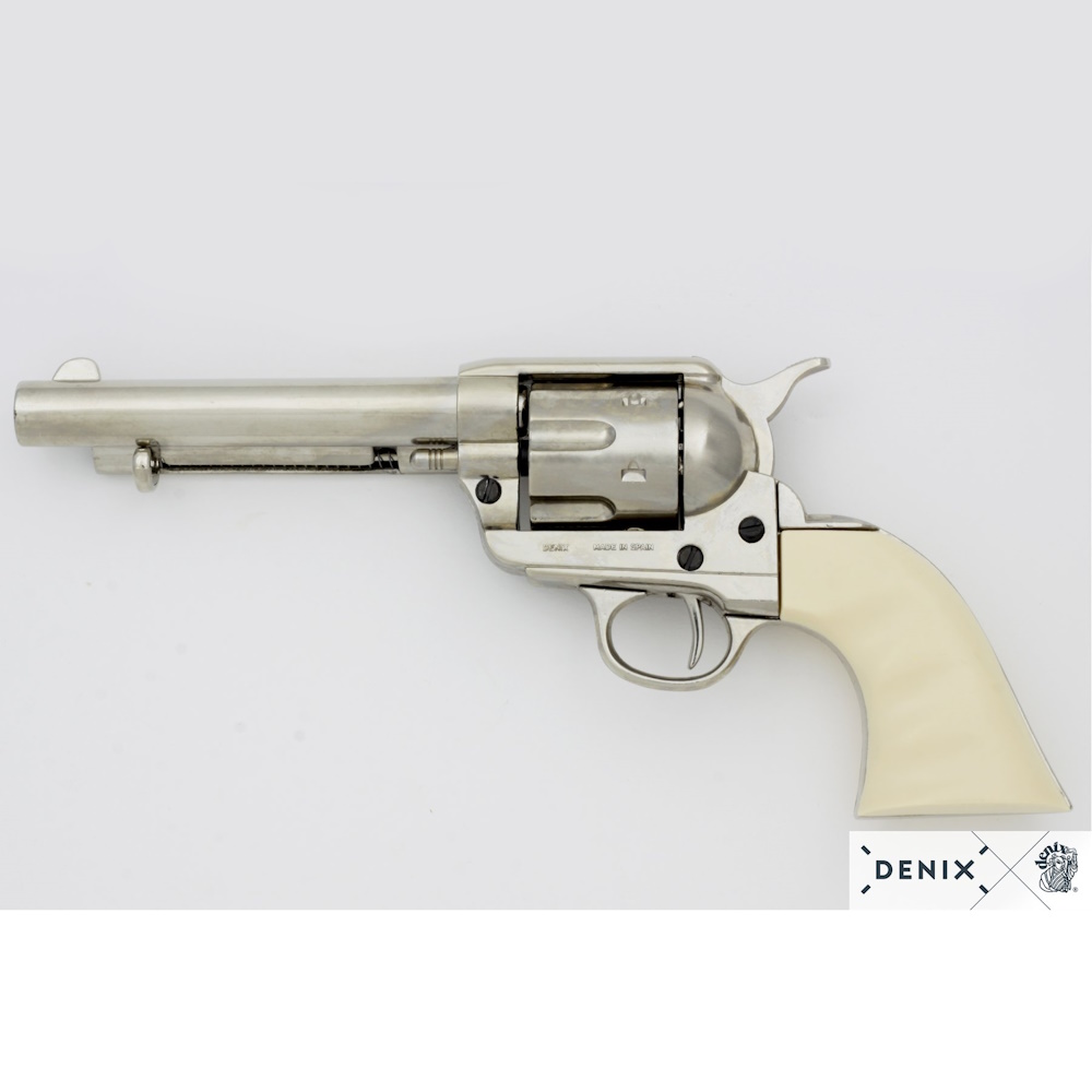 (image for) 1873 SAA 5 1/2 Peacemaker Revolver Faux Ivory Grips