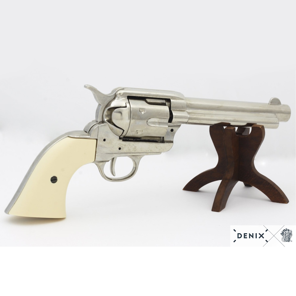 (image for) 1873 SAA 5 1/2 Peacemaker Revolver Faux Ivory Grips