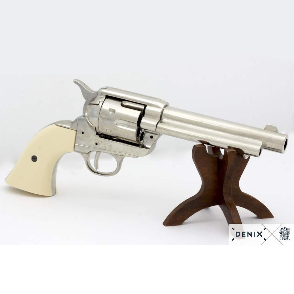 (image for) 1873 SAA 5 1/2 Peacemaker Revolver Faux Ivory Grips