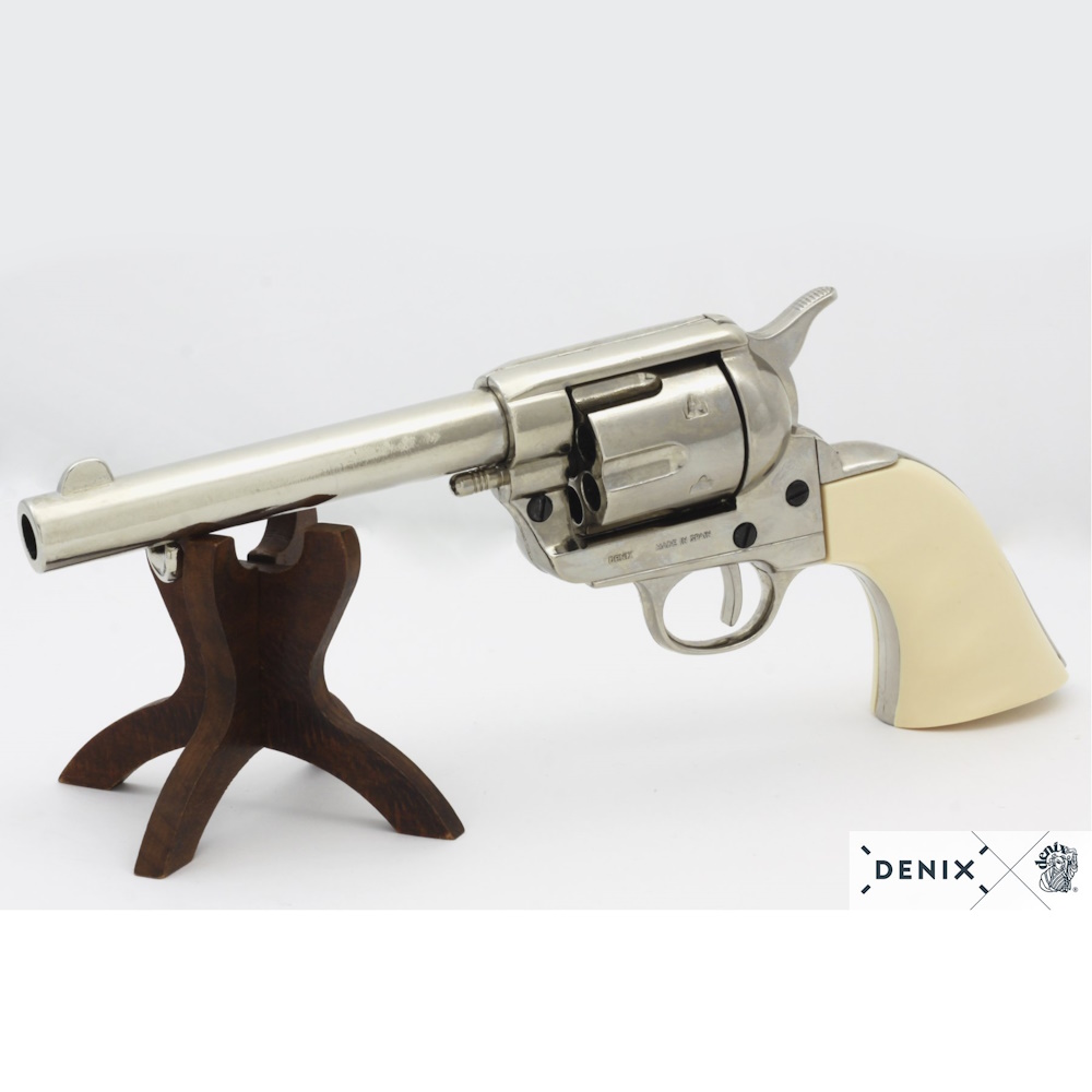 (image for) 1873 SAA 5 1/2 Peacemaker Revolver Faux Ivory Grips