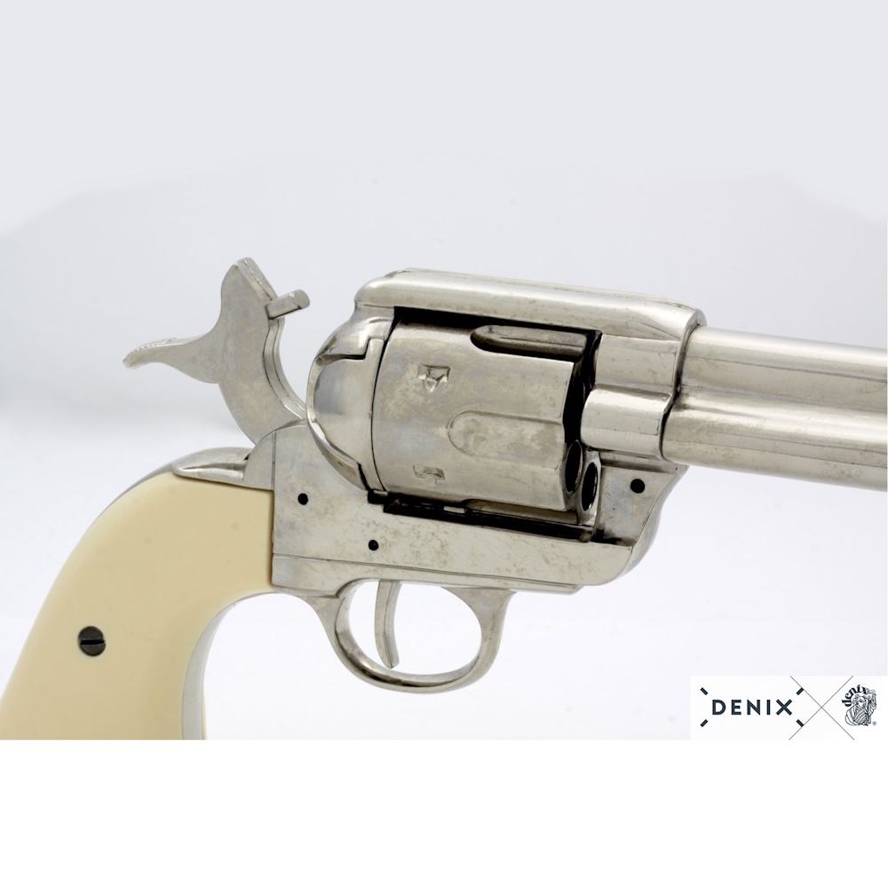 (image for) 1873 SAA 5 1/2 Peacemaker Revolver Faux Ivory Grips