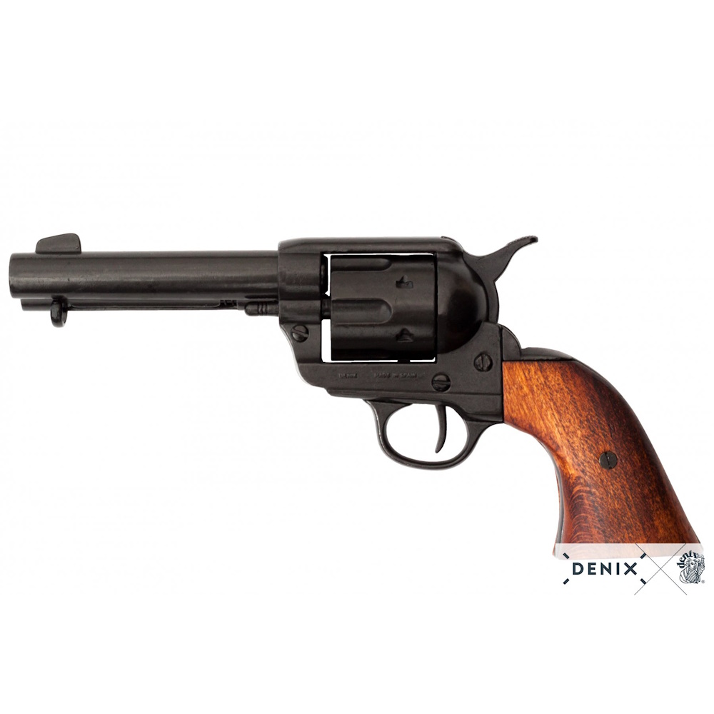 (image for) 1873 SAA 4 3/4 Peacemaker Revolver Black (Blued)