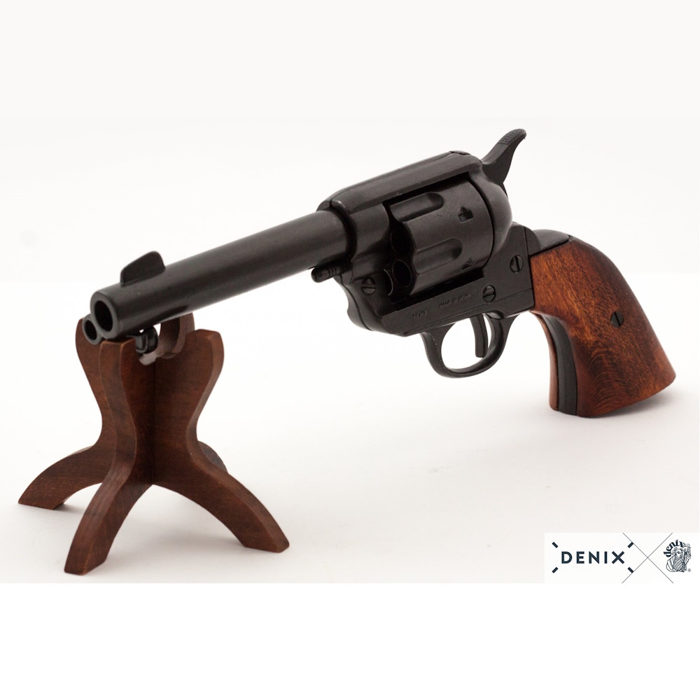 (image for) 1873 SAA 4 3/4 Peacemaker Revolver Black (Blued)