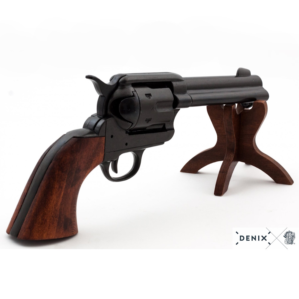 (image for) 1873 SAA 4 3/4 Peacemaker Revolver Black (Blued)