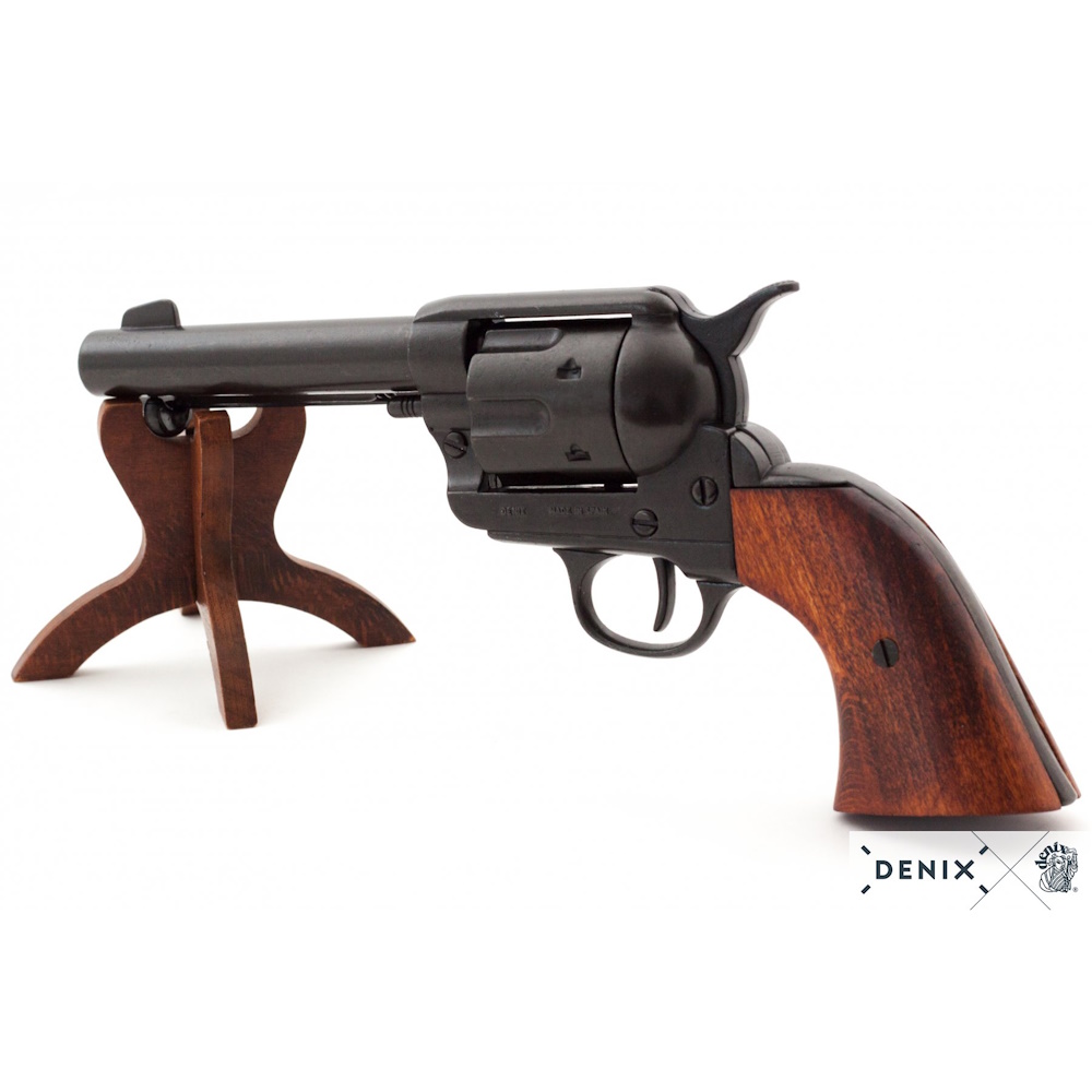 (image for) 1873 SAA 4 3/4 Peacemaker Revolver Black (Blued)