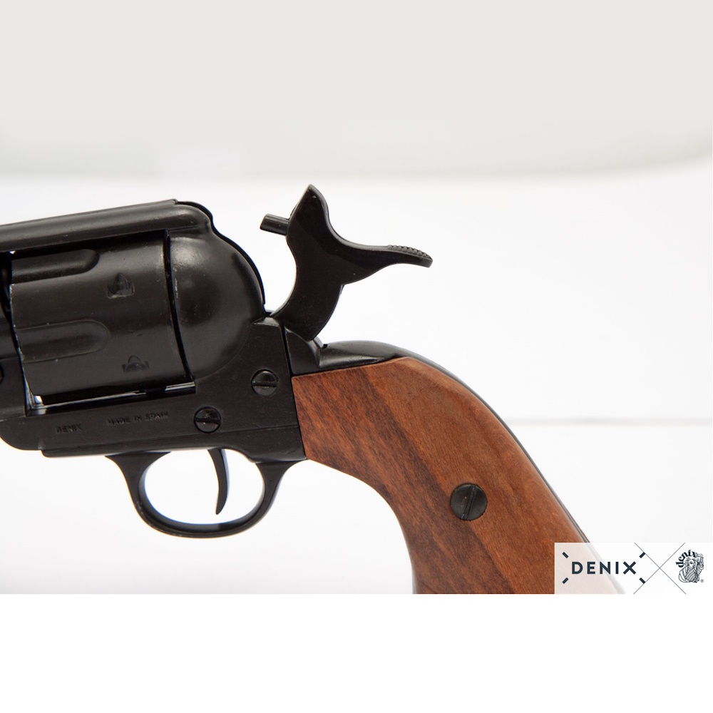 (image for) 1873 SAA 4 3/4 Peacemaker Revolver Black (Blued)