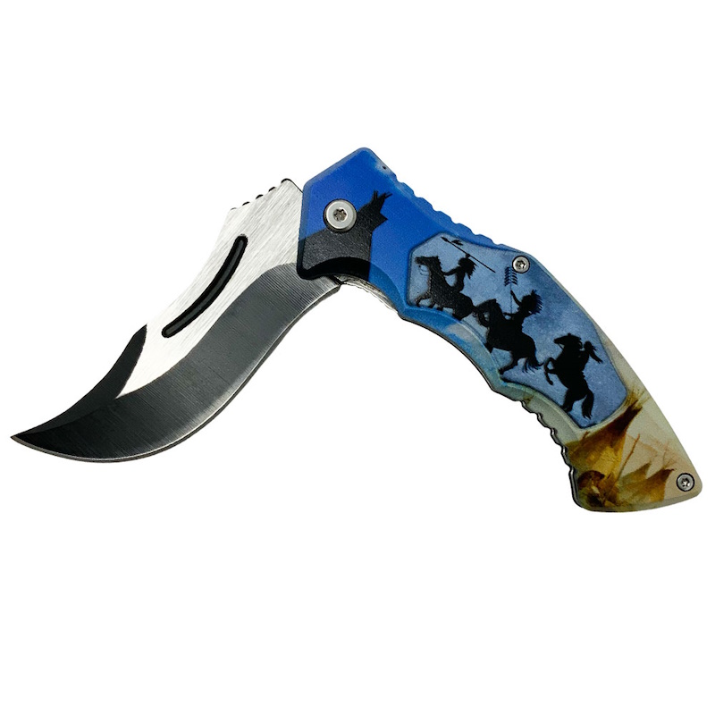 (image for) Dusk Riders Stainless Steel Folding Knife