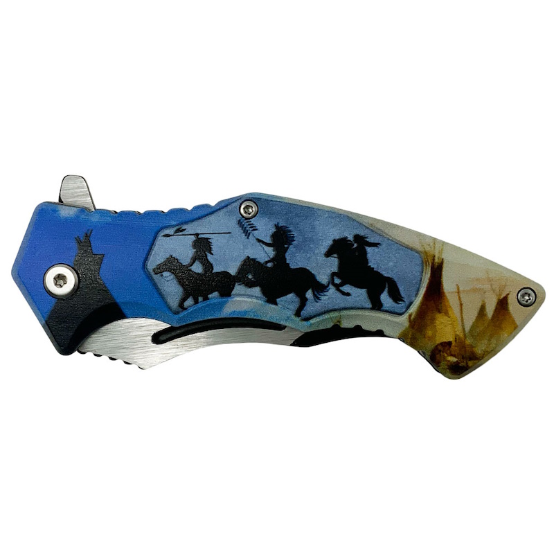 (image for) Dusk Riders Stainless Steel Folding Knife