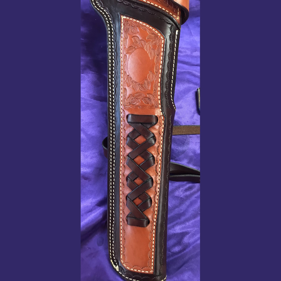 (image for) The Ranch Hand Cartridge Gun Belt and Mares Leg Side Holster