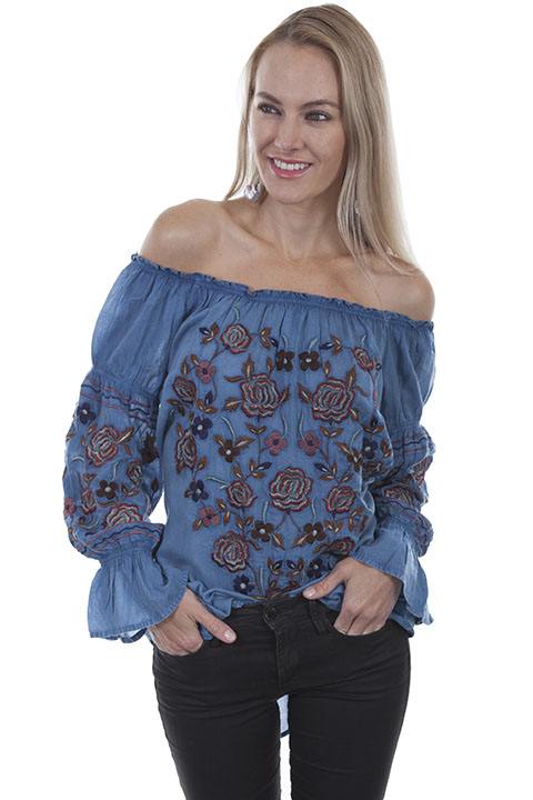 embroidered blouse canada