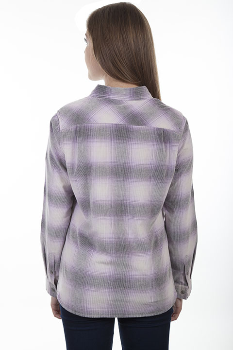 (image for) Corduroy plaid shirt