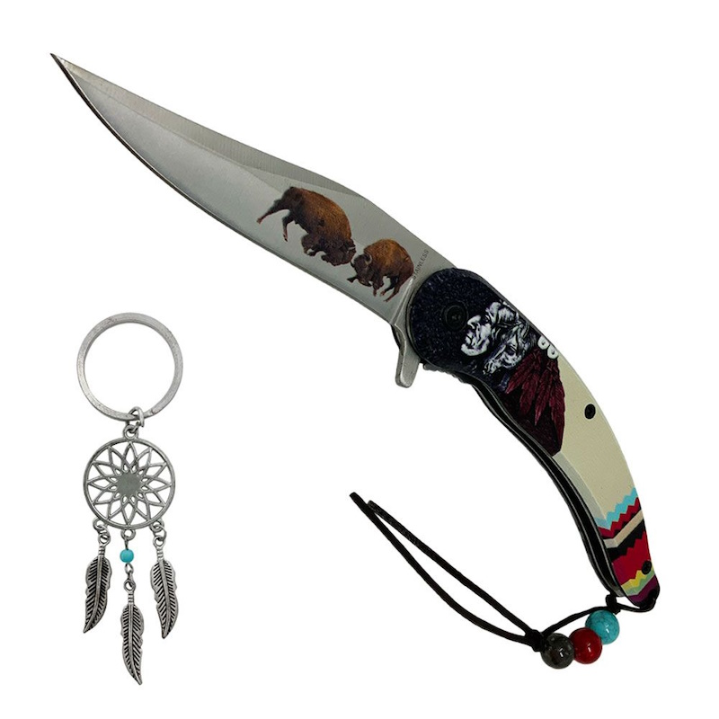 (image for) Heritage Hunt Bison Folding Knife