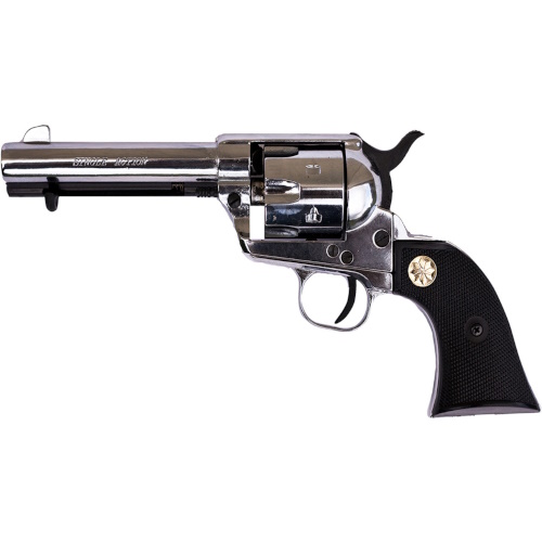 (image for) M1873 Peacemaker Blank Firing 4 3/4 Inch SAA Nickel