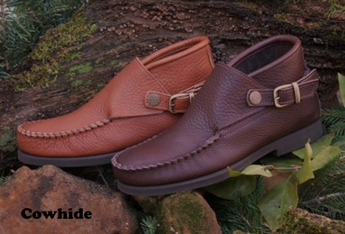 buckle moccasin boots