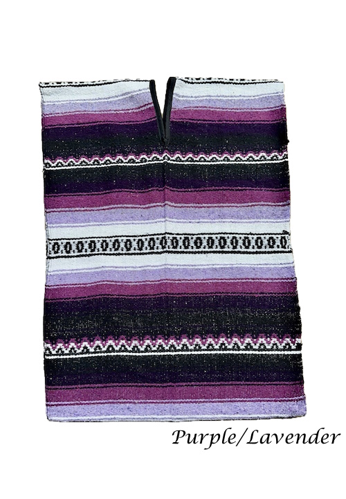 (image for) Mexican Blanket Poncho