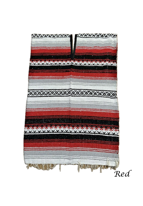 (image for) Mexican Blanket Poncho