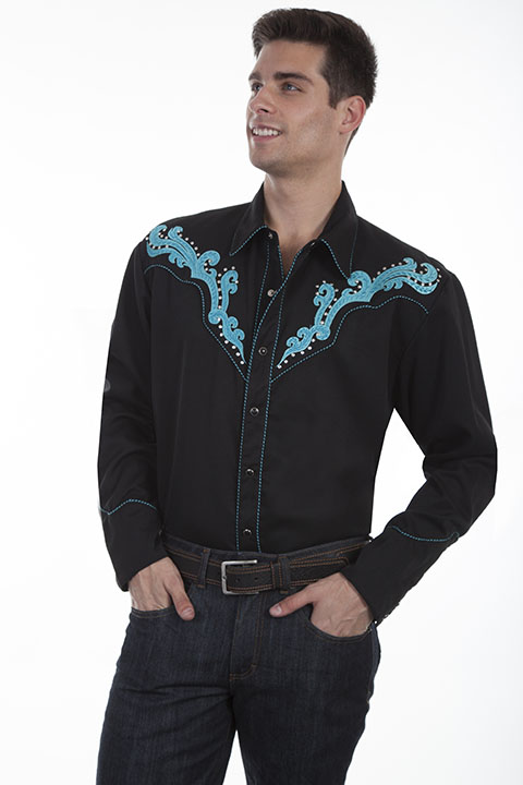 Scully Embroidered Western Shirts : OldTradingPost.com Western Store is ...