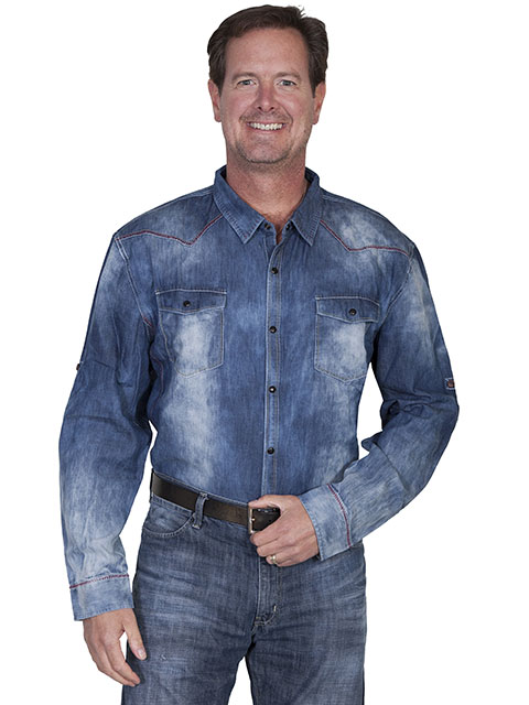 (image for) Signature Series Snap Front Denim Shirt