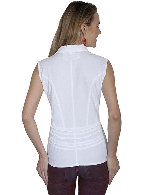 (image for) Cotton sleeveless blouse