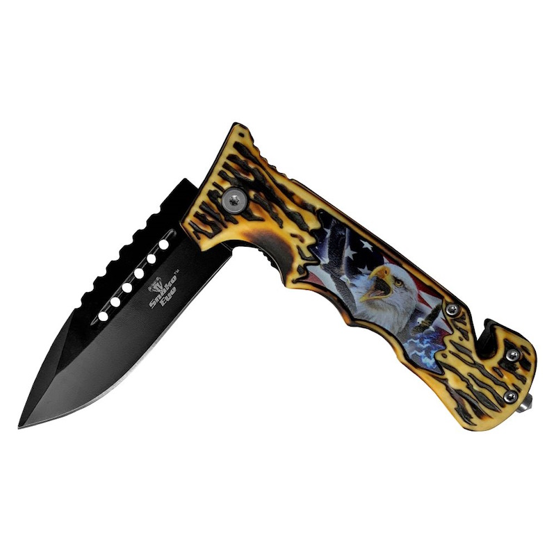 (image for) Snake Eye Tactical Spring Assist Knife Wildlife Collection