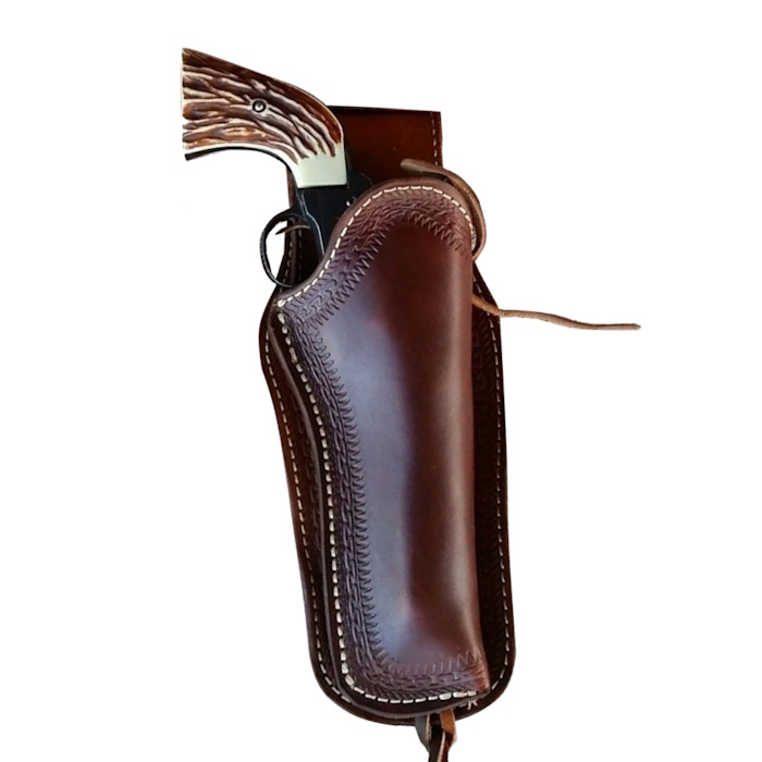 (image for) 1912 Stockman Buscadero Gunbelt with Side Holster