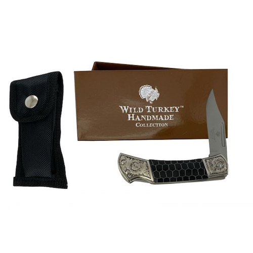 (image for) Wild Turkey Handmade 2 1/2" Blade Locking Pocket Knife