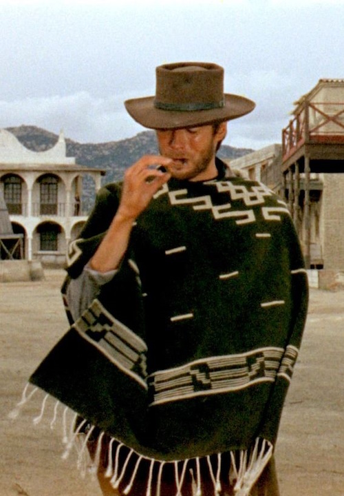 (image for) Clint Eastwood 100% Wool Poncho