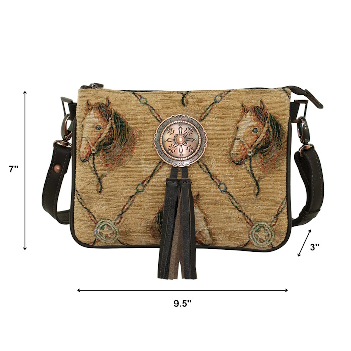 (image for) Bits and Bridle Multi-Compartment Crossbody