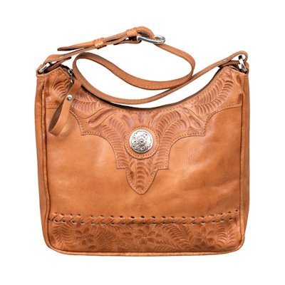 (image for) Harvest Moon Zip-Top Shoulder Bag w/ Conceal Carry Pocket