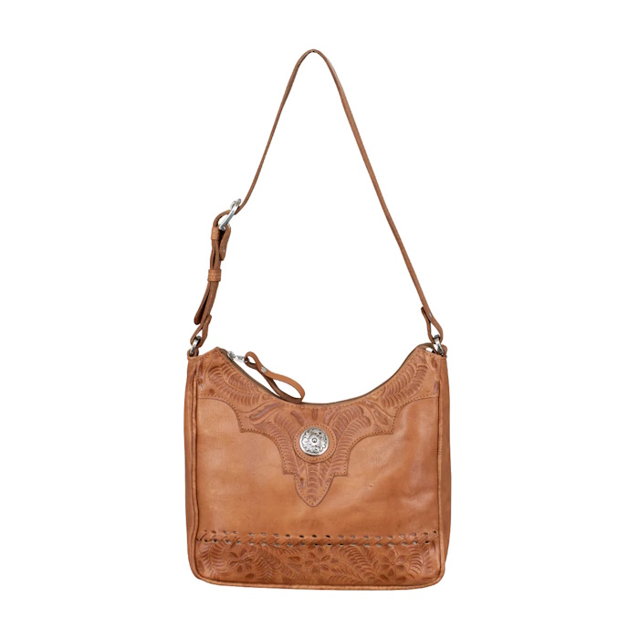 (image for) Harvest Moon Zip-Top Shoulder Bag w/ Conceal Carry Pocket