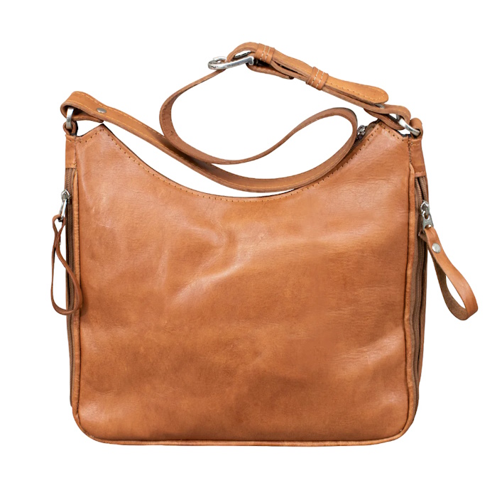 (image for) Harvest Moon Zip-Top Shoulder Bag w/ Conceal Carry Pocket