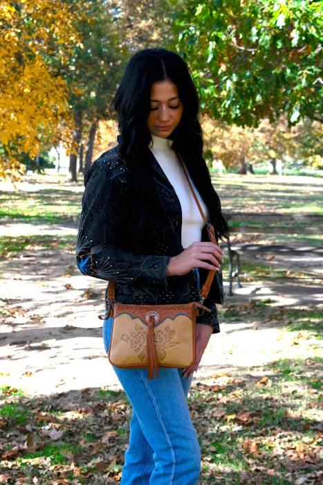 (image for) Texas Rose Multi-Compartment Crossbody