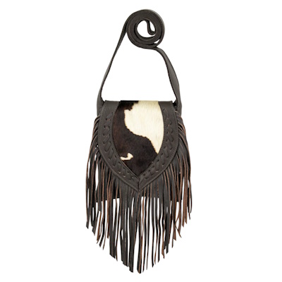 (image for) Fringed Cowgirl Crossbody Flap Bag