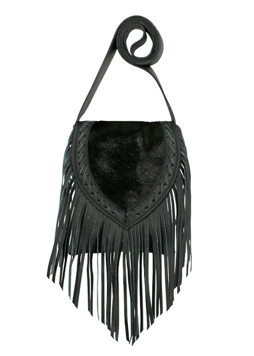 (image for) Fringed Cowgirl Crossbody Flap Bag