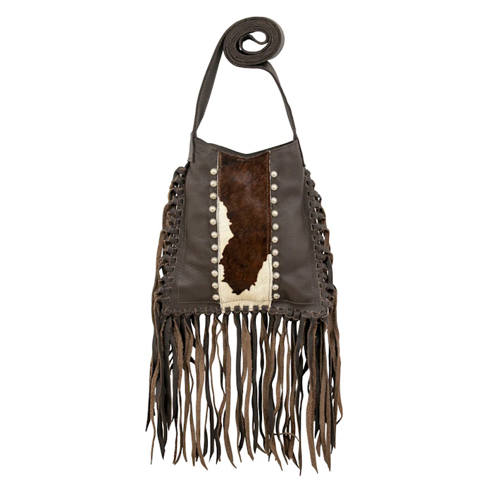 (image for) Fringed Cowgirl Messenger Crossbody