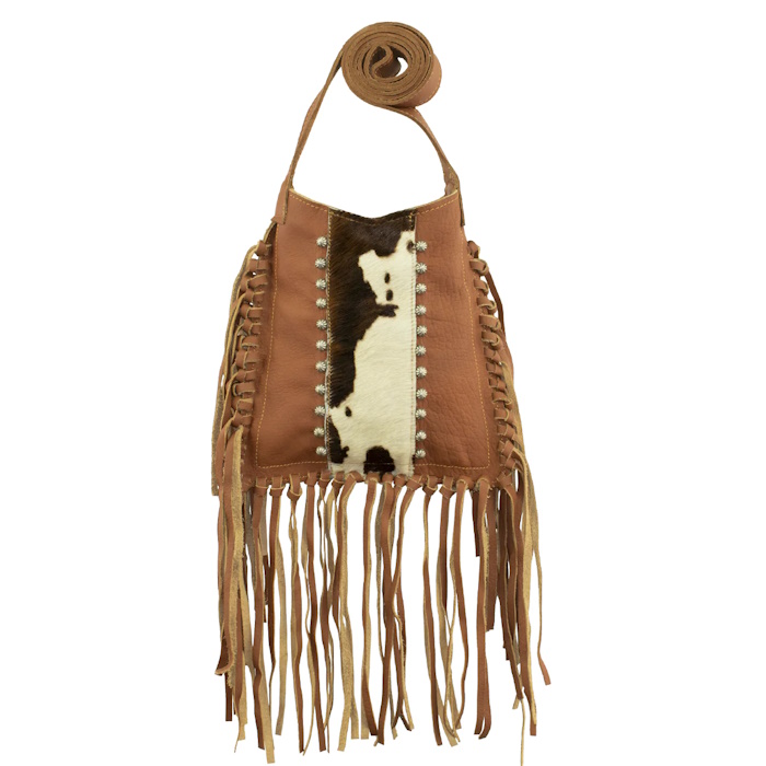 (image for) Fringed Cowgirl Messenger Crossbody