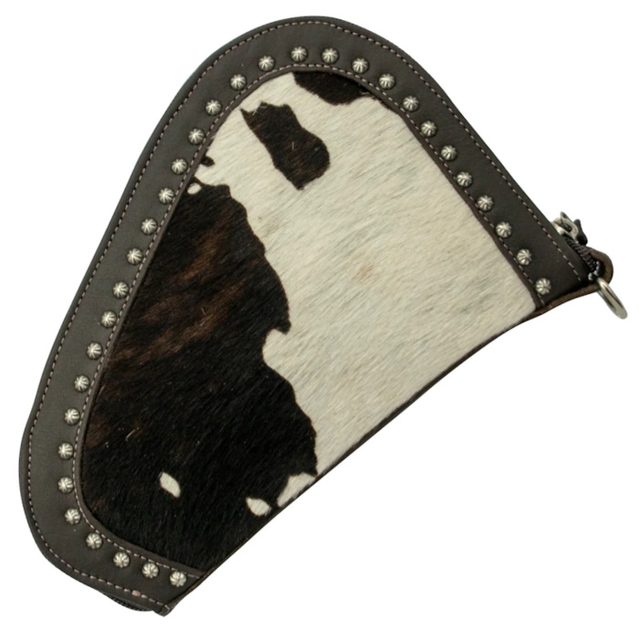 (image for) American West Handgun Case Hair-On Hide 9 1/2 x 6 x 1