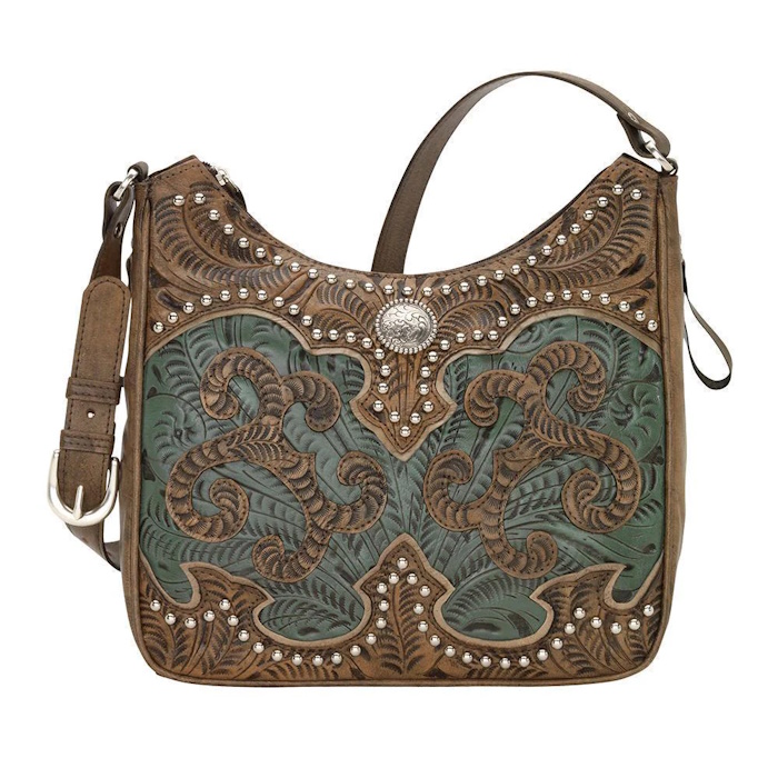 (image for) Annie's Secret Zip-Top Shoulder Bag w/ Conceal Carry Pocket