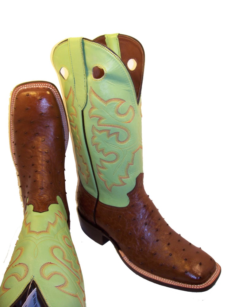 (image for) Ostrich Cowboy Boots