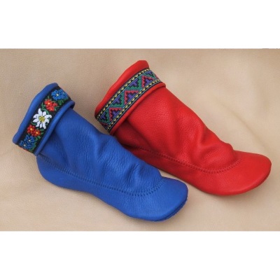 footskins deerskin slippers